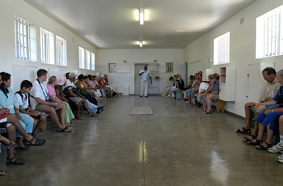 robben island cell