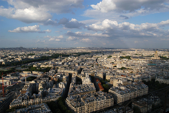 paris may 04 cityscape from eiffel