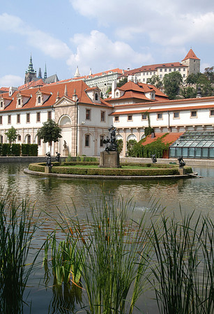 castle from wallenstein palace