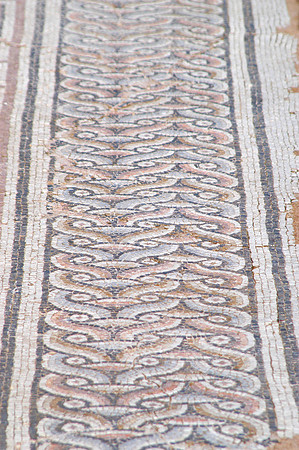 dionysus temple mosaic geometric design 3