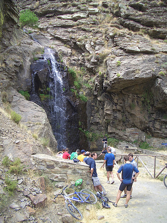 waterfall lunch
