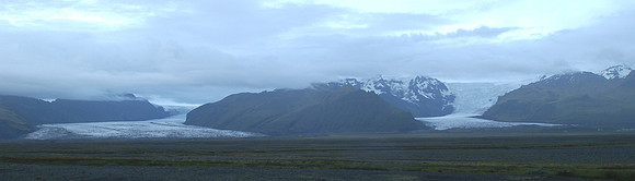 Skaftafellsjokull panorama
