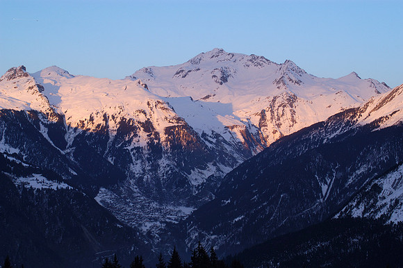 skiing03 la plagne sunset