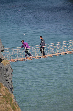 Carrick a Rede ropebridge l r j
