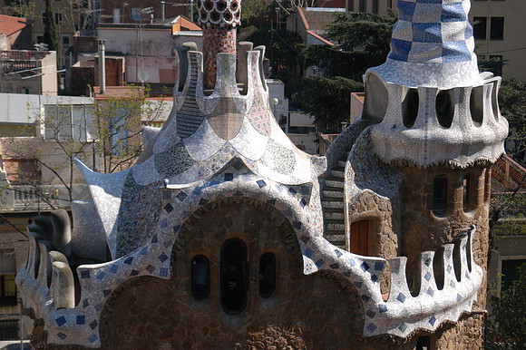 parc guell gatehouse