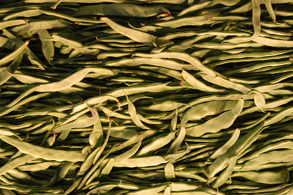 veg runner beans