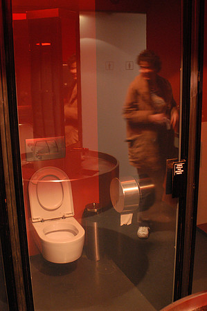 transparent loo
