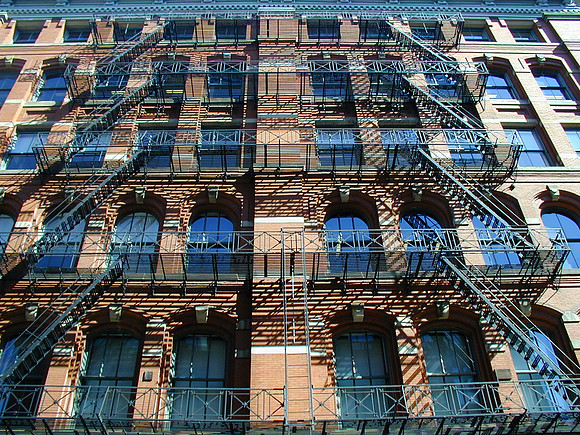 ny soho fire escapes apr02