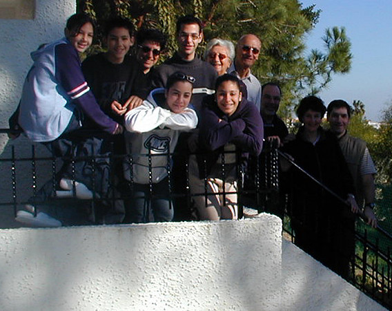 family on balcony dec01