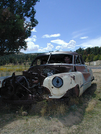 wrecked buick portrait sep00
