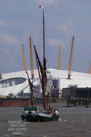 Gary Colet thames barge and dome