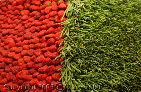 Gary Colet veg strawbs n beans