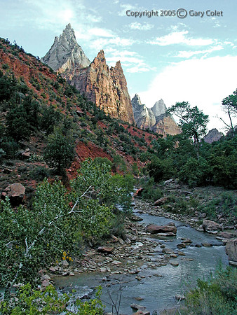 Gary Colet utah zion cathedral river