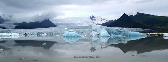 Gary Colet iceland lokulsarlon lagoon panorama