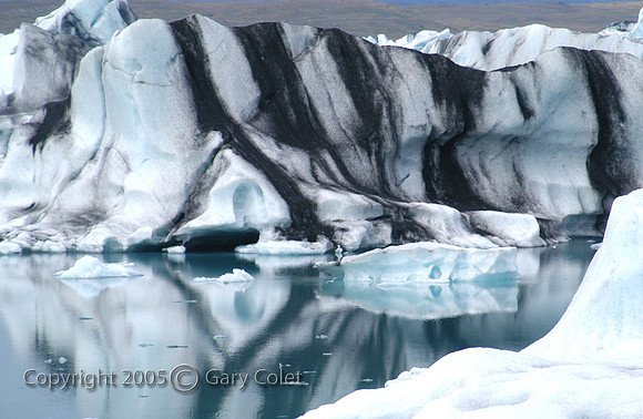 Gary Colet iceland jokulsarlon stripes