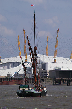 thames barge and dome
