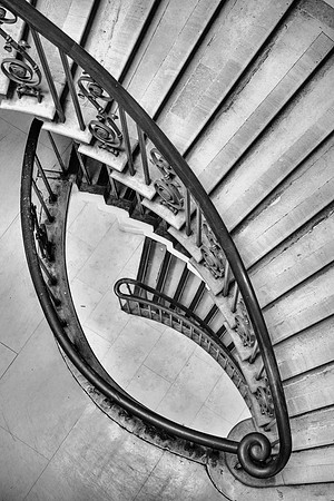 Nelson staircase 5 bw