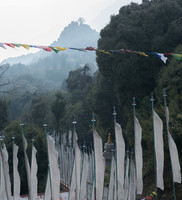 Buddhist monastery, Pelling, Sikkim