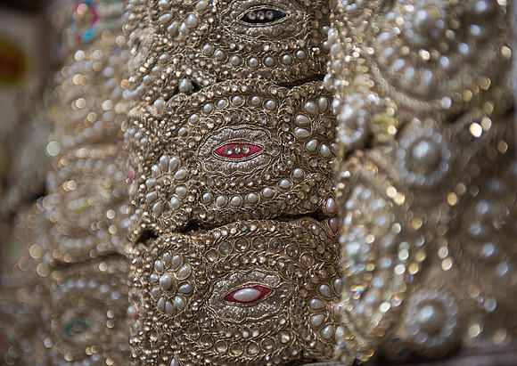 Brocade, Chandni Chowk, old city market, Delhi