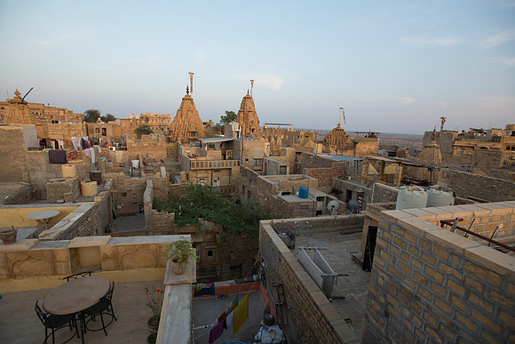 Jaiselmer Fort rooftops