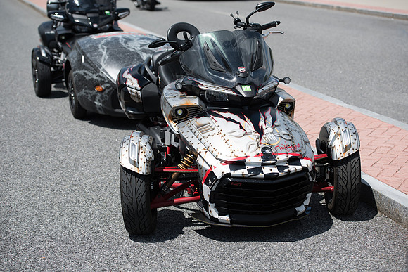 Harley Davidson rally, Lake George, New York State