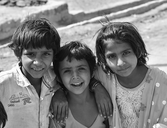 Schoolchildren, Rohet Garh, Rajasthan