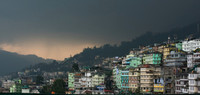 Storm clouds over Gangtok, Sikkim