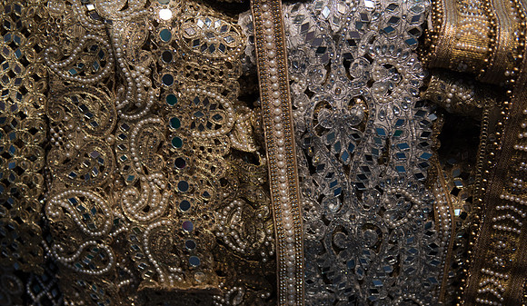 Brocade, Chandni Chowk, old city market, Delhi