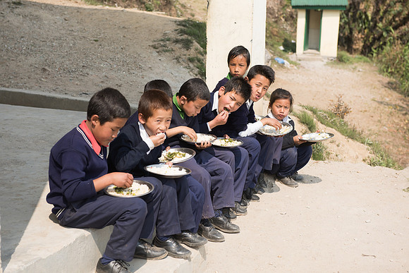 School, near Yuksom