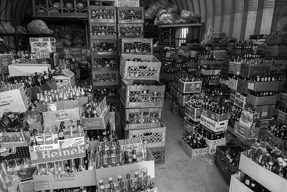 Surewecan.com community recycling center, McKibbin St, Brooklyn, New York City