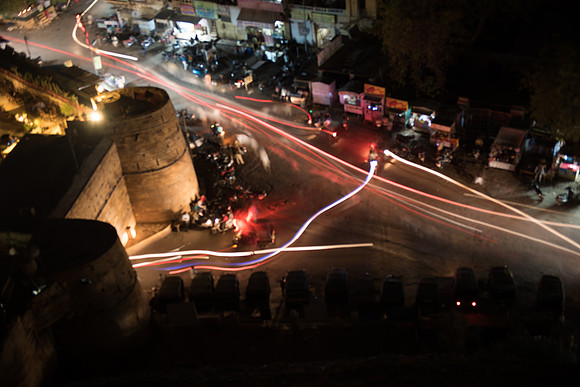 From our haveli room, Jaiselmer Fort (for one night only!)