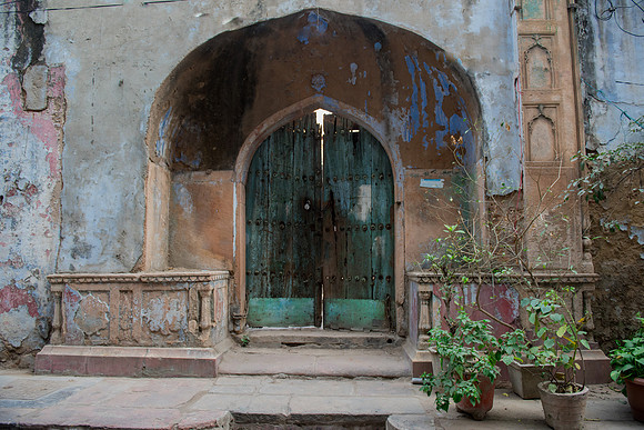 Old city side-alley, Delhi