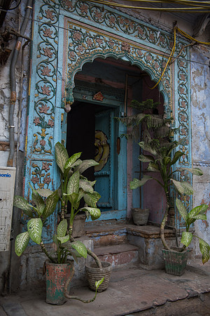 Old city side-alley, Delhi
