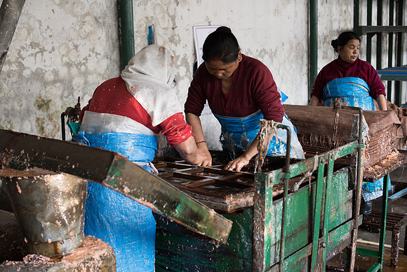 Gangtok - paper making