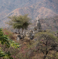 View from Jain Temple, Ranakpur, West Bengal