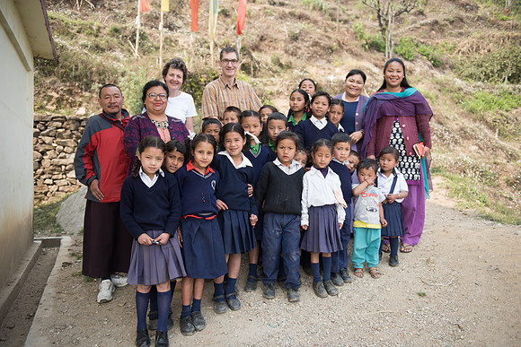 School, near Yuksom