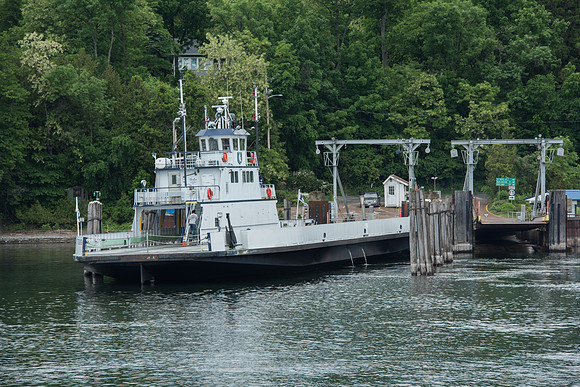 Lake Champlain ferry, crossing between Vermont and New York State