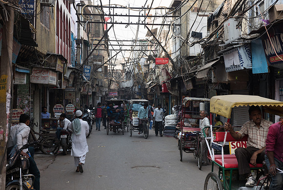 Old city market, Delhi
