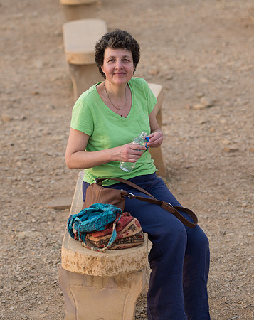 Jenni, waiting patiently for Jaiselmer sunset