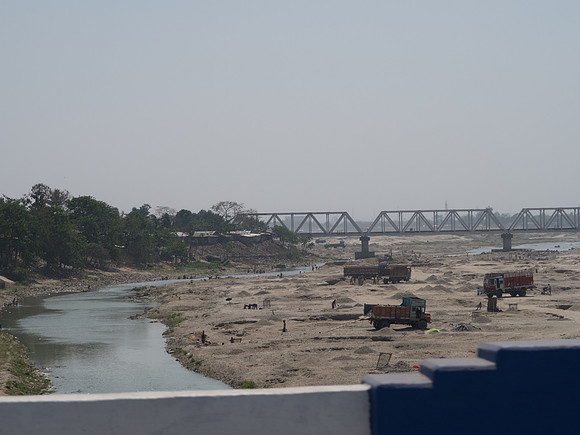 Gravel harvesting, Bagdogra
