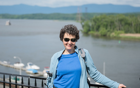 Jenni at Hudson, New York State