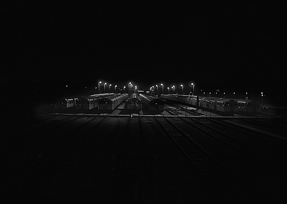 Stanmore train depot night 1