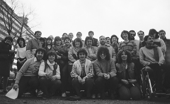 Radio GOSH crowd 1982