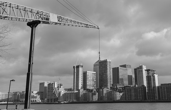 Canary Wharf crane
