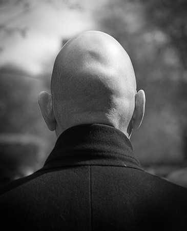 Regents Park bald man