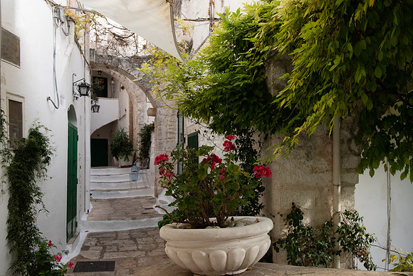 Ostuni flower pot