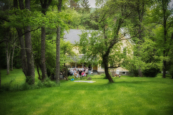 Beaverkill from lawn
