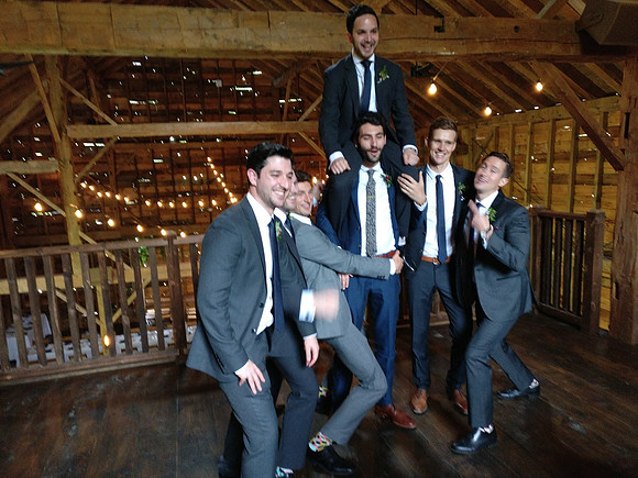 Groomsmen with Joe