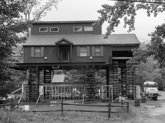 Jacked up house Phoenix New York