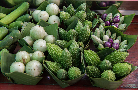 Bangkok green vegetables